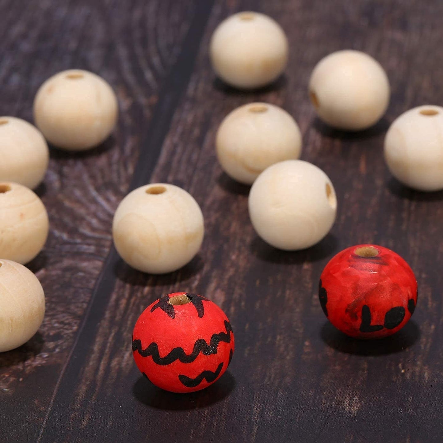 Wood Bead Garland