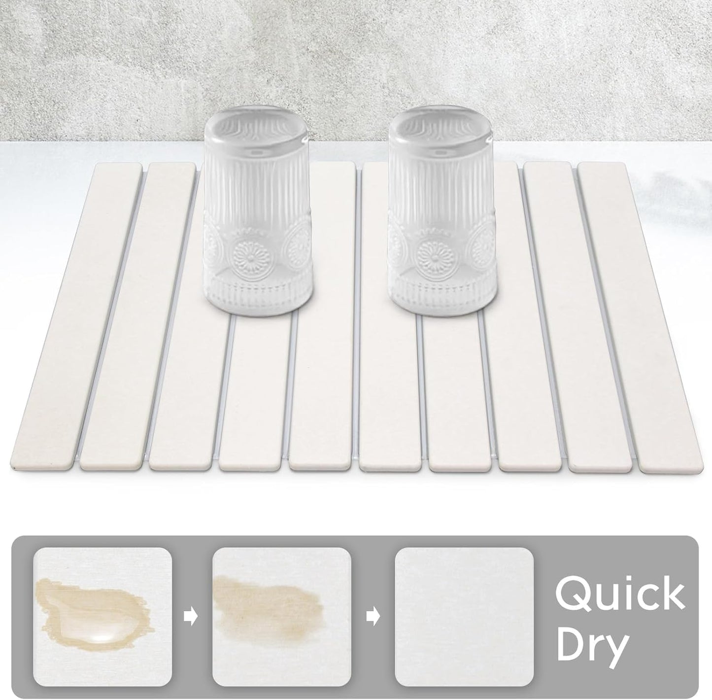 Stone Dish Drying Mat