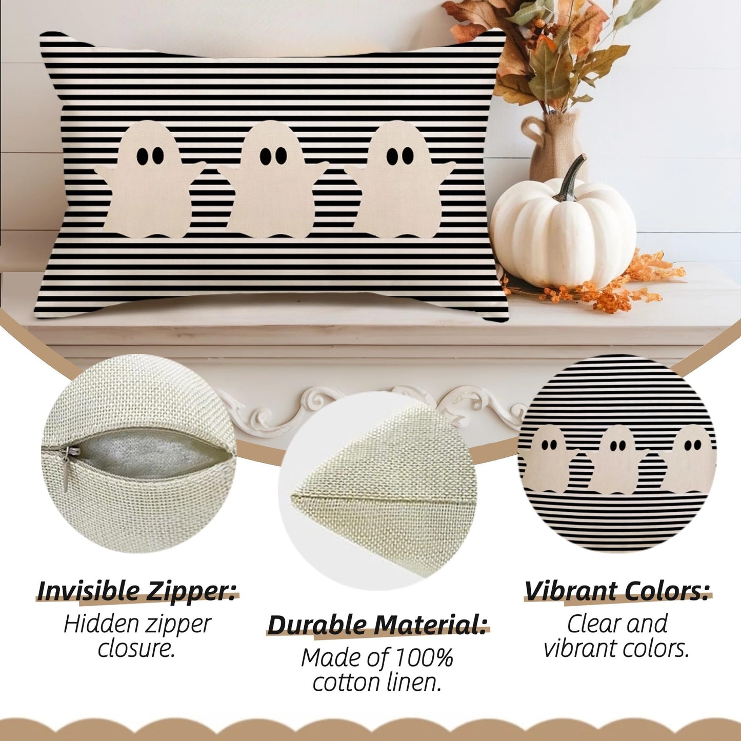 Halloween Pillow Cover