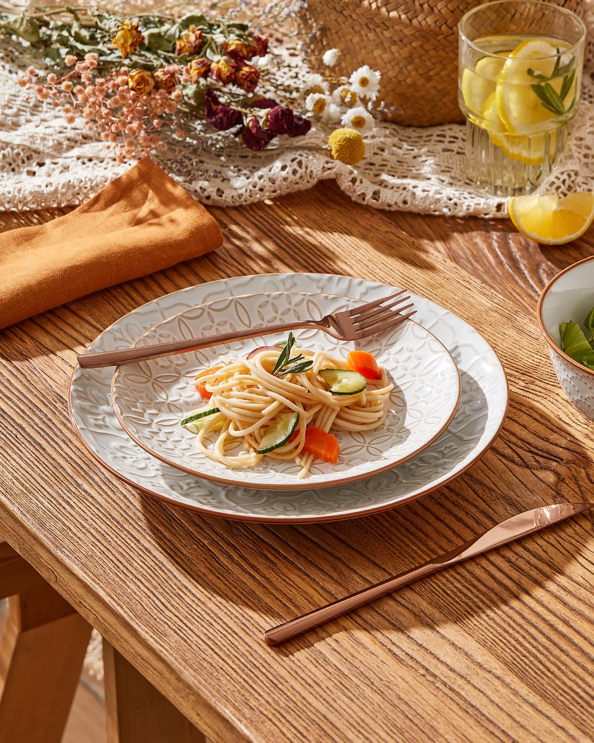 Salad Plates, 8 Inch Ceramic