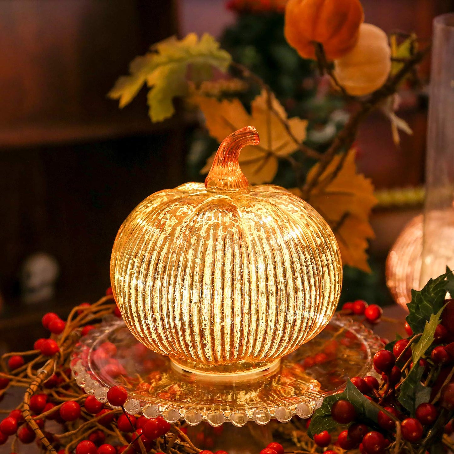 Glass Pumpkin