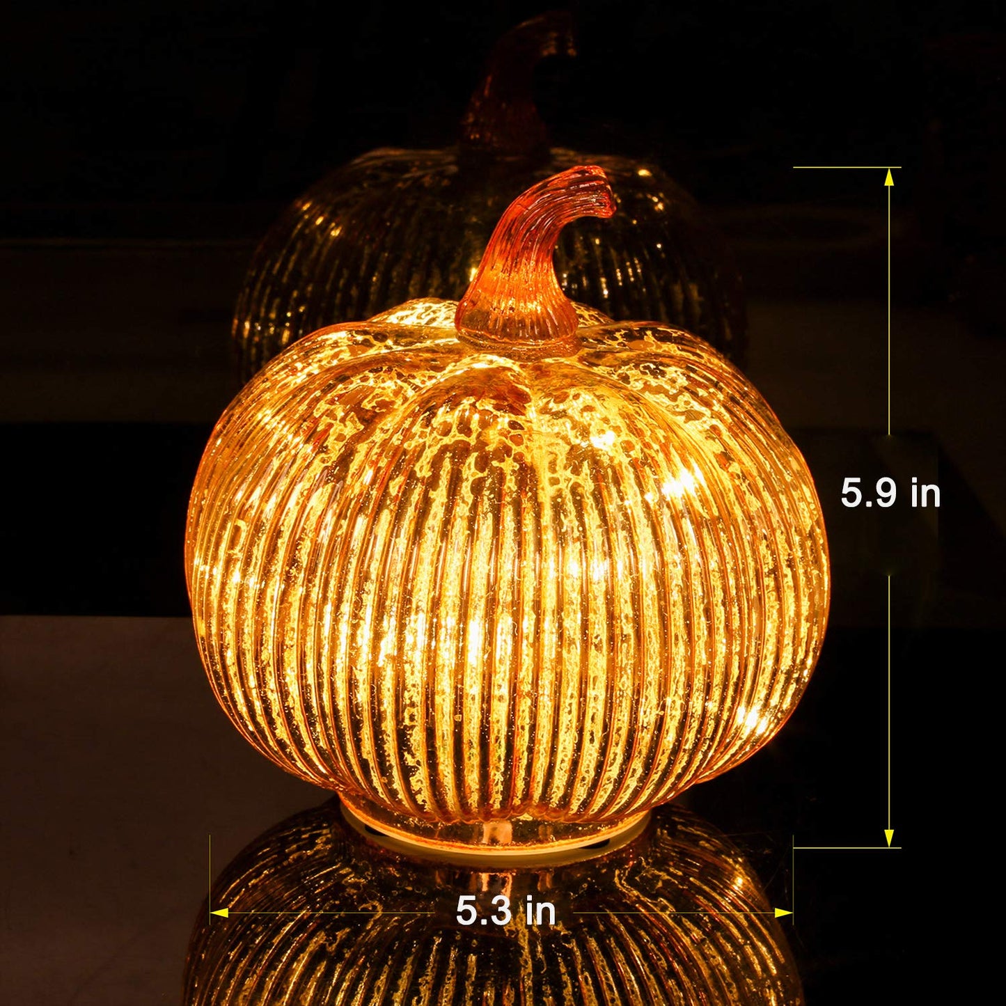 Glass Pumpkin