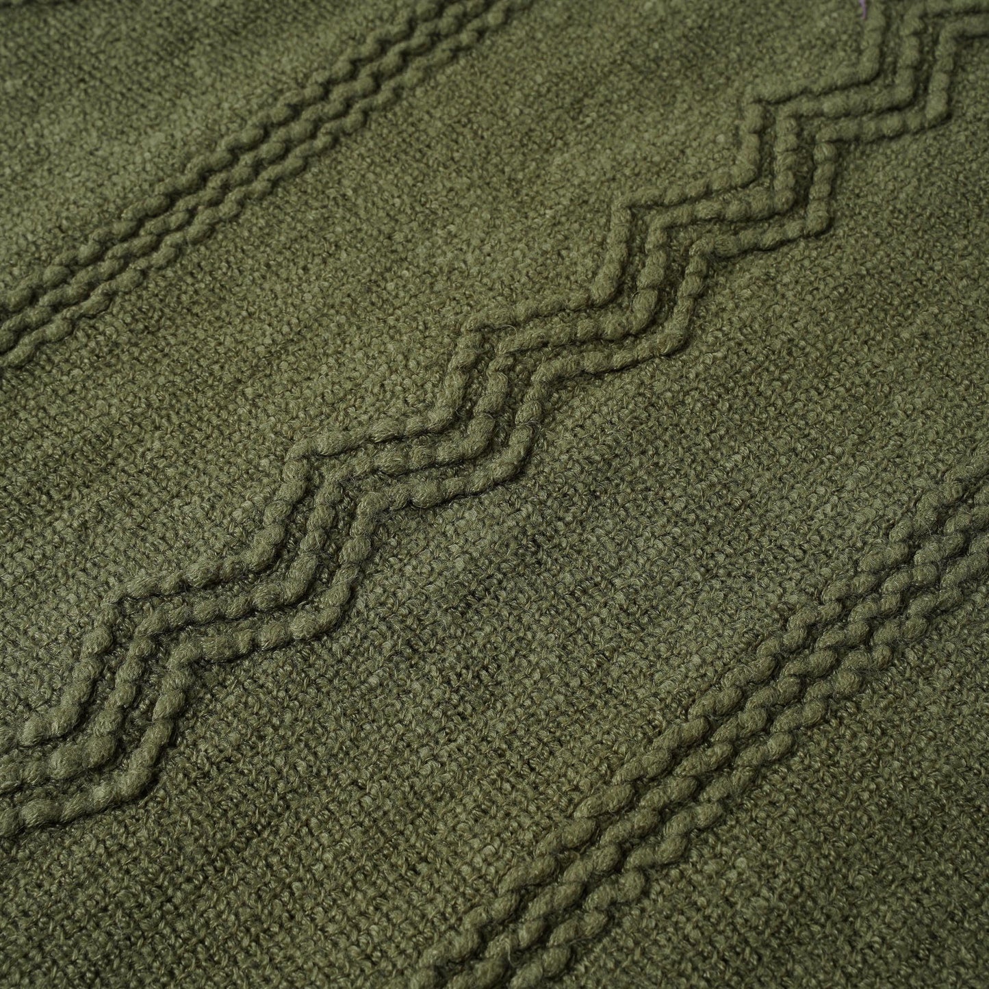 Army Green Throw Blanket