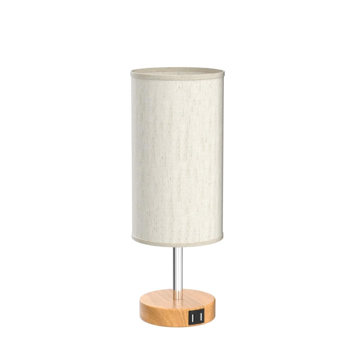 Bedside Table Lamp with USB Port