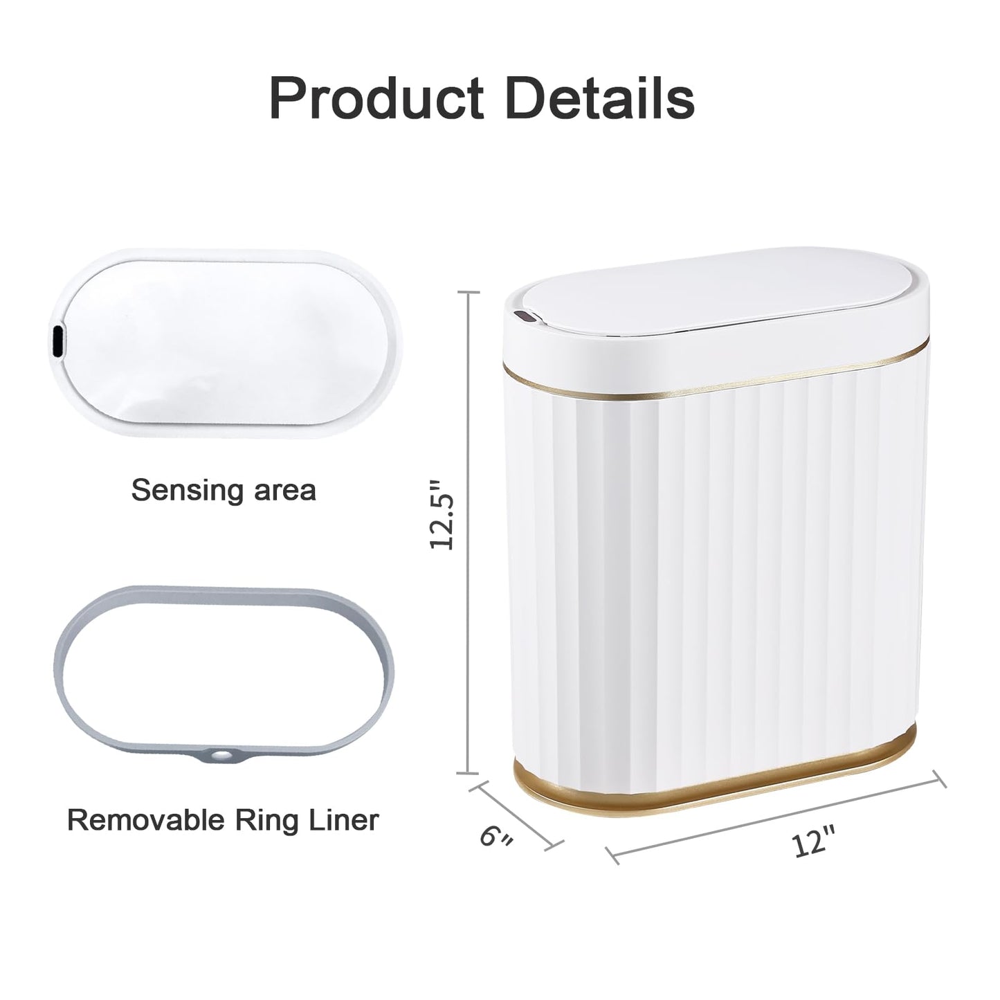 Motion Sensor Trash Can