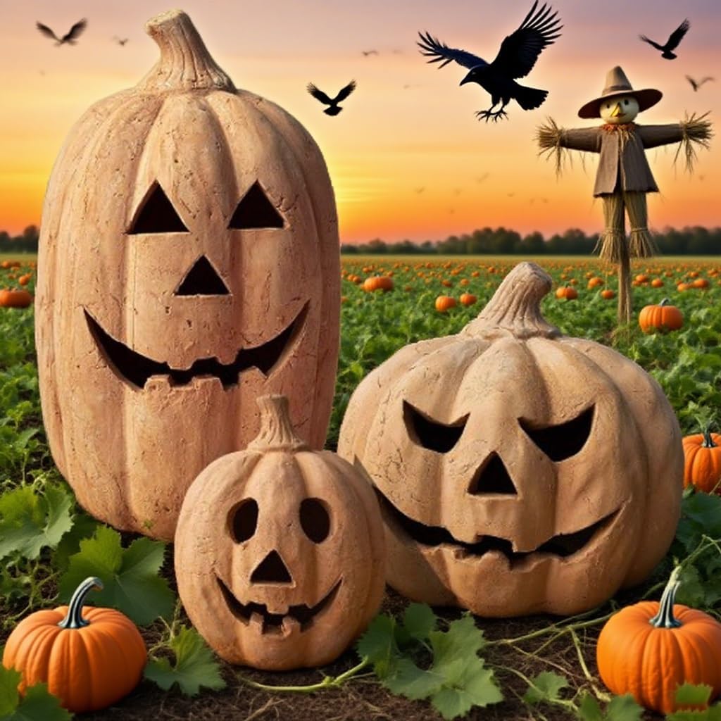 Terracotta Pumpkins