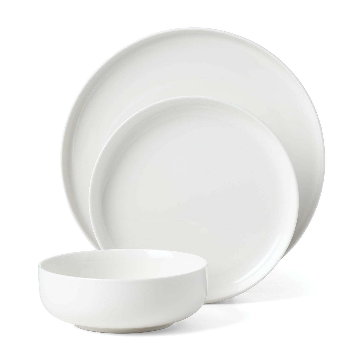 Oneida White 12 Piece Dinnerware Set