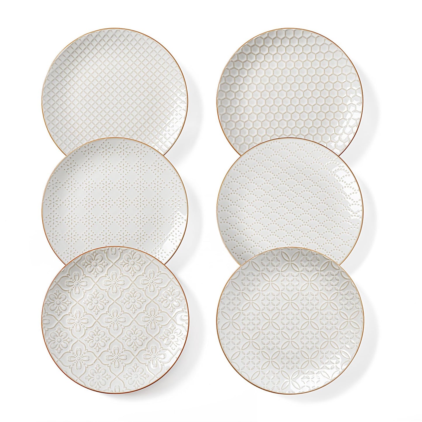 Salad Plates, 8 Inch Ceramic