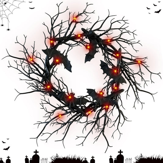 Bat Wreath