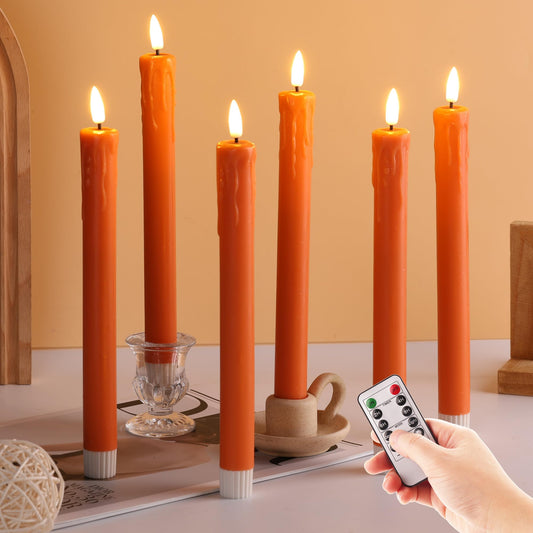 Flameless Taper Candles