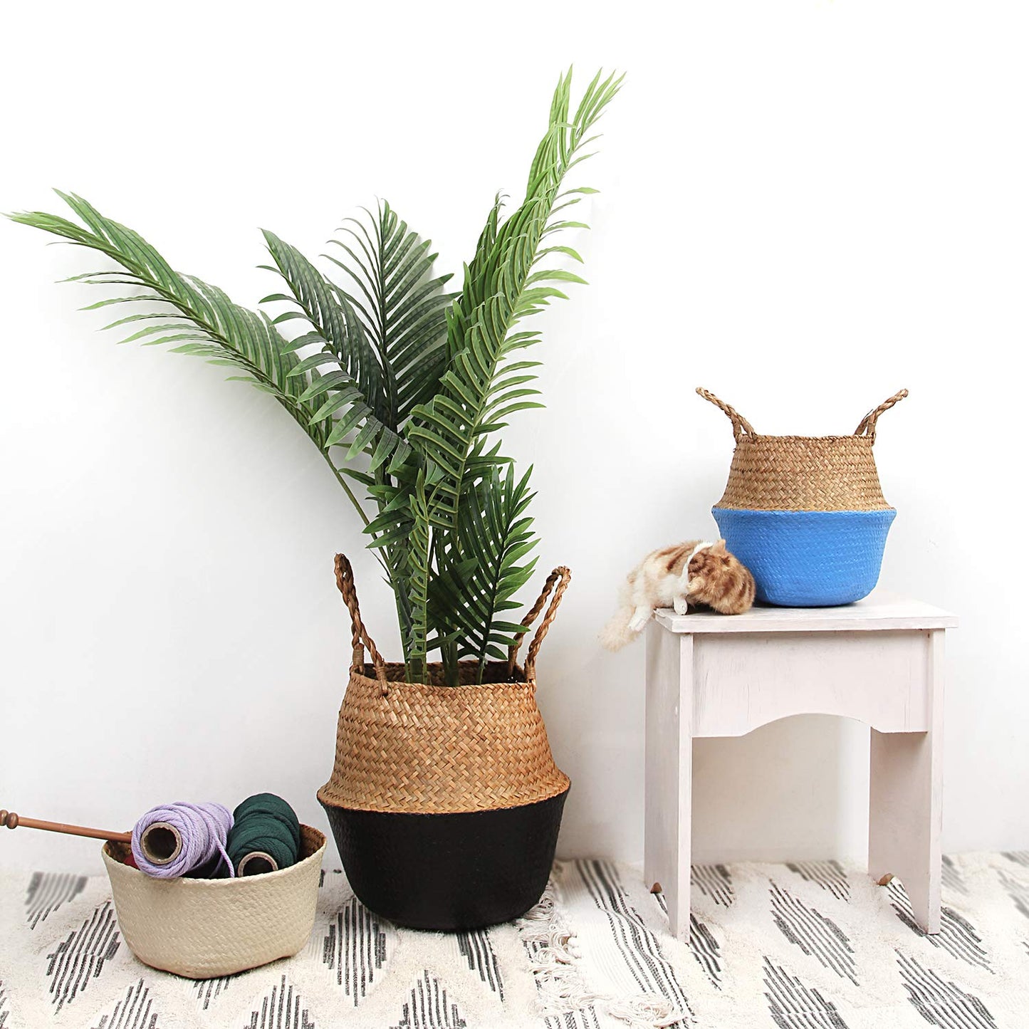 Woven Seagrass Basket