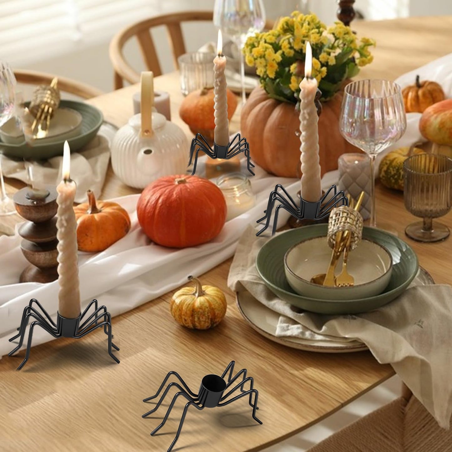 Spider Candle Holders