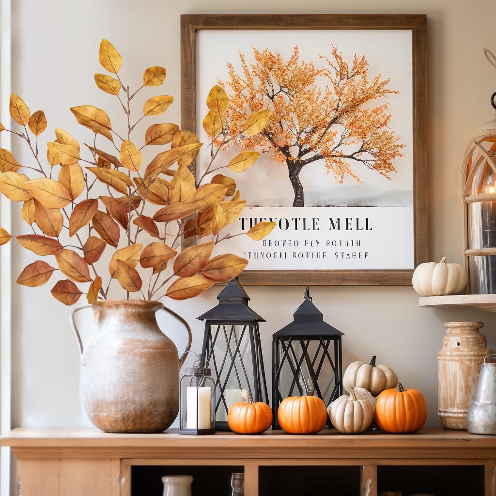 Fall Leaves Stems