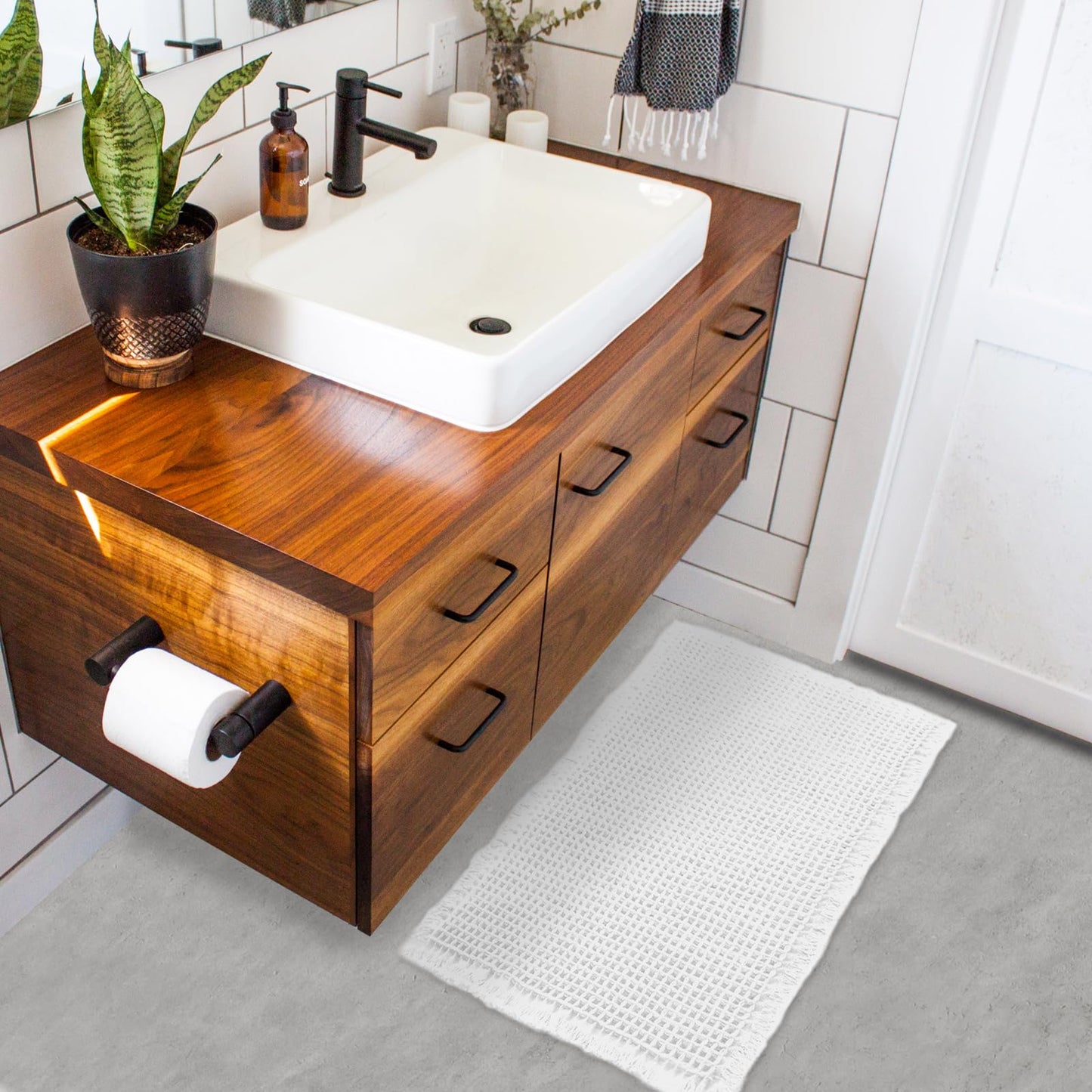 Waffle Bath Mat