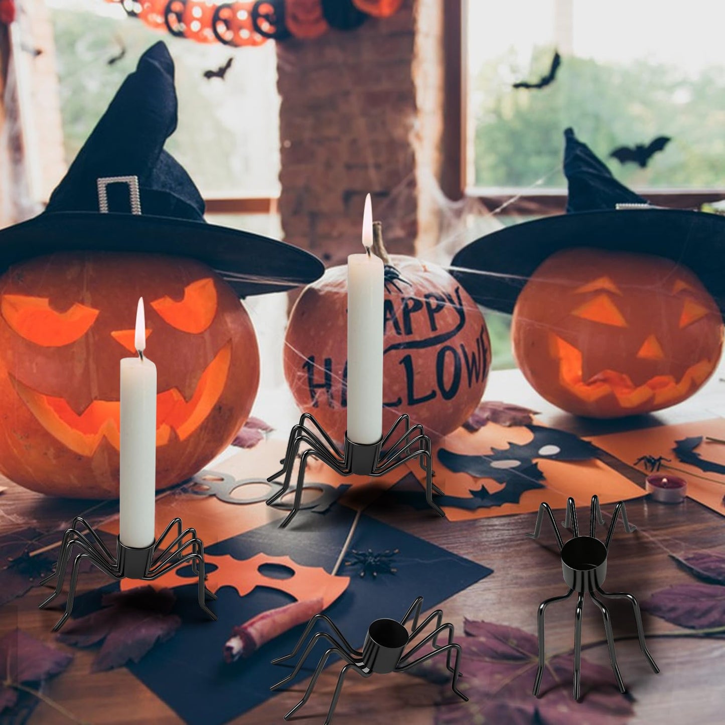 Spider Candle Holders