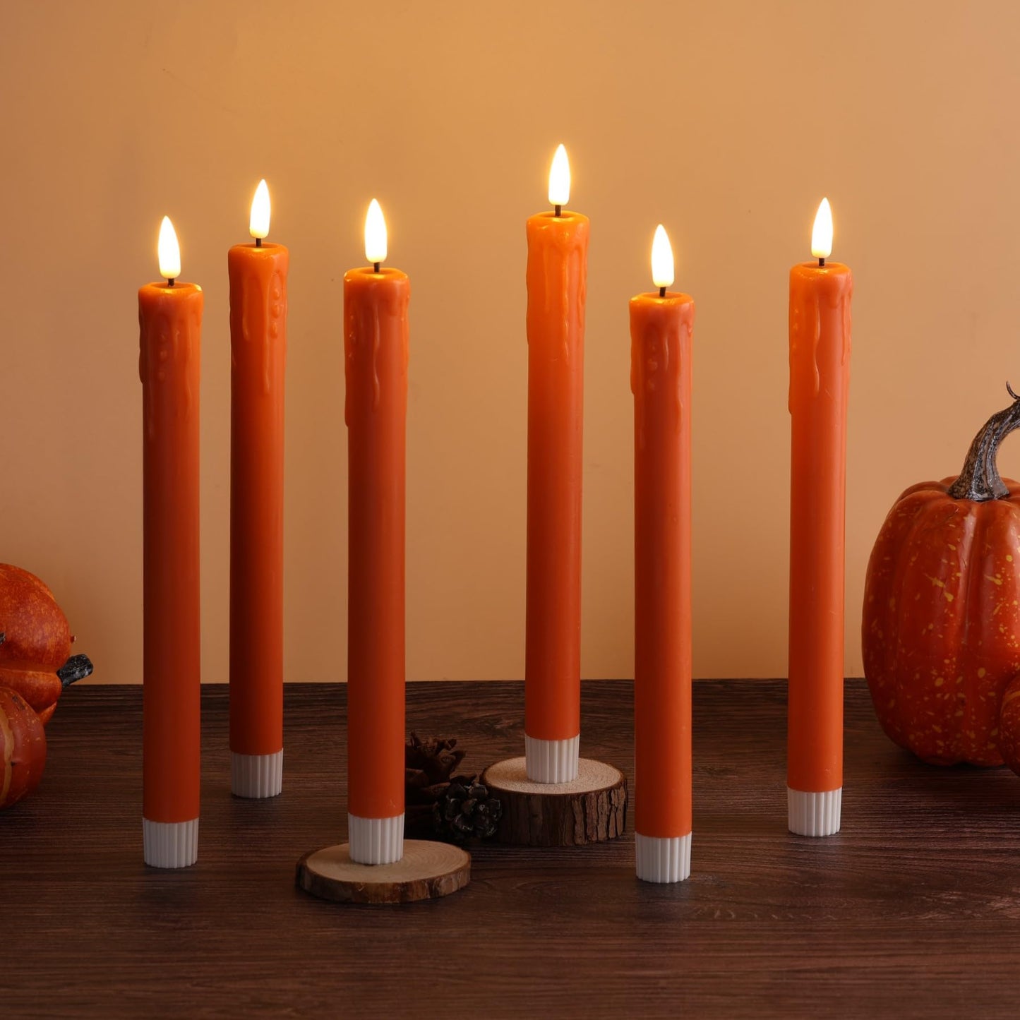 Flameless Taper Candles