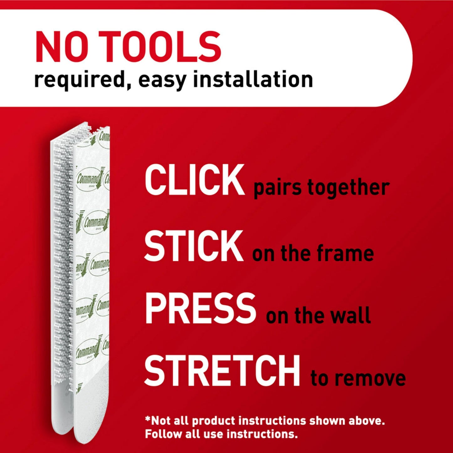 Command Large Picture Hanging Strips