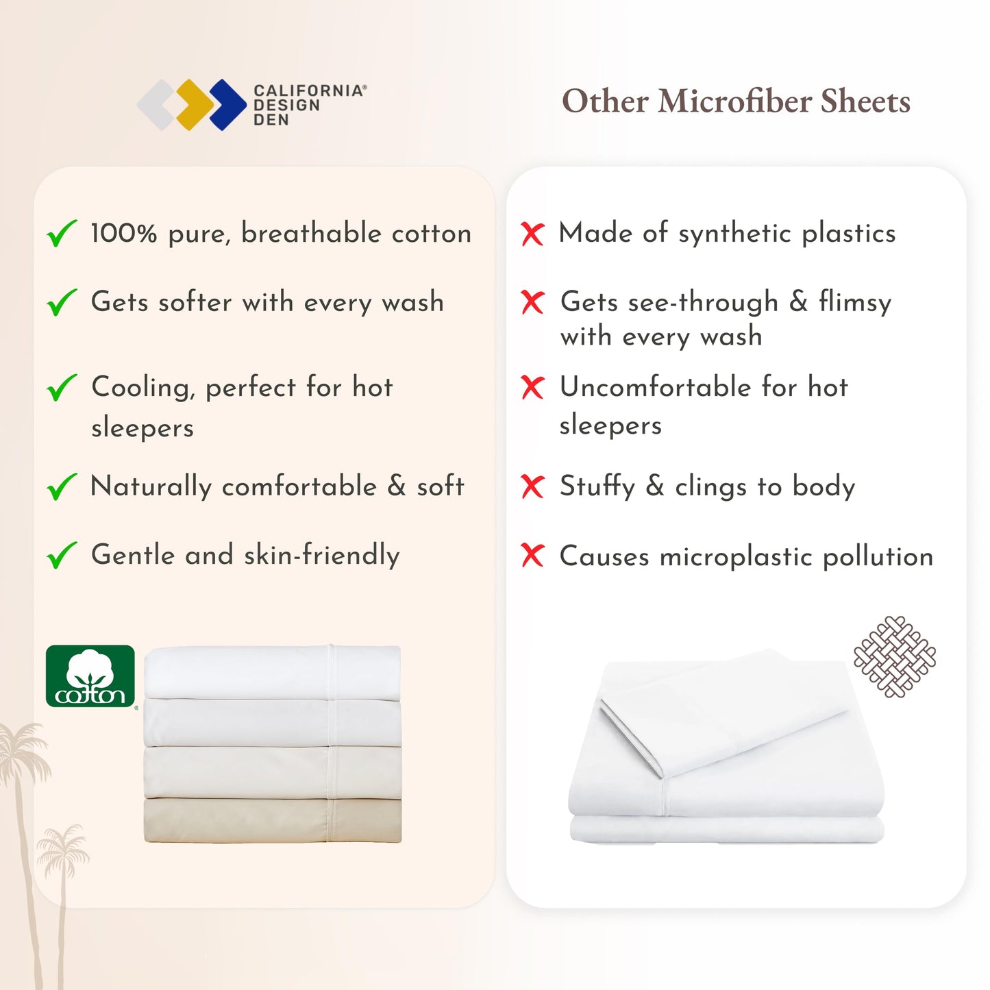 California Design Den Sheets Twin-XL
