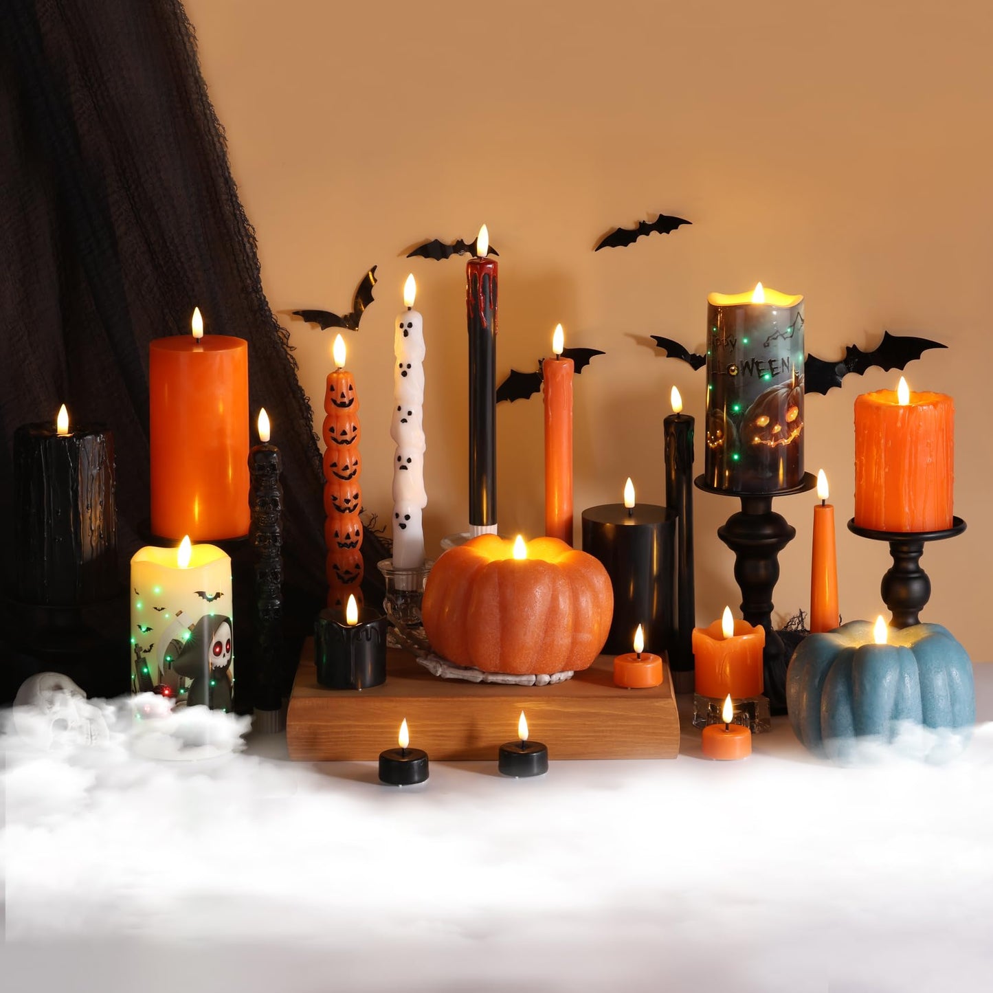 Pumpkin Flameless Candle