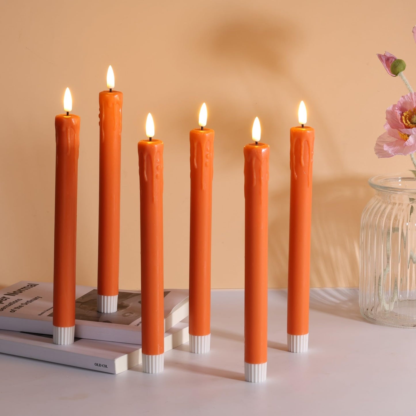 Flameless Taper Candles