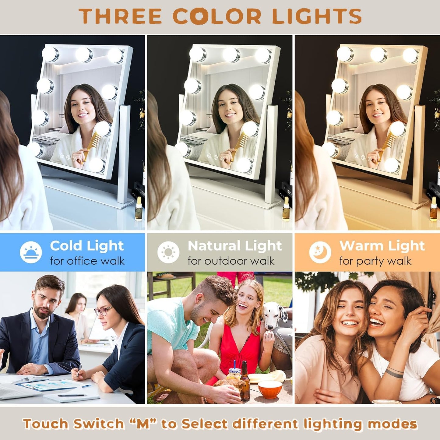 Makeup Mirror with Lights