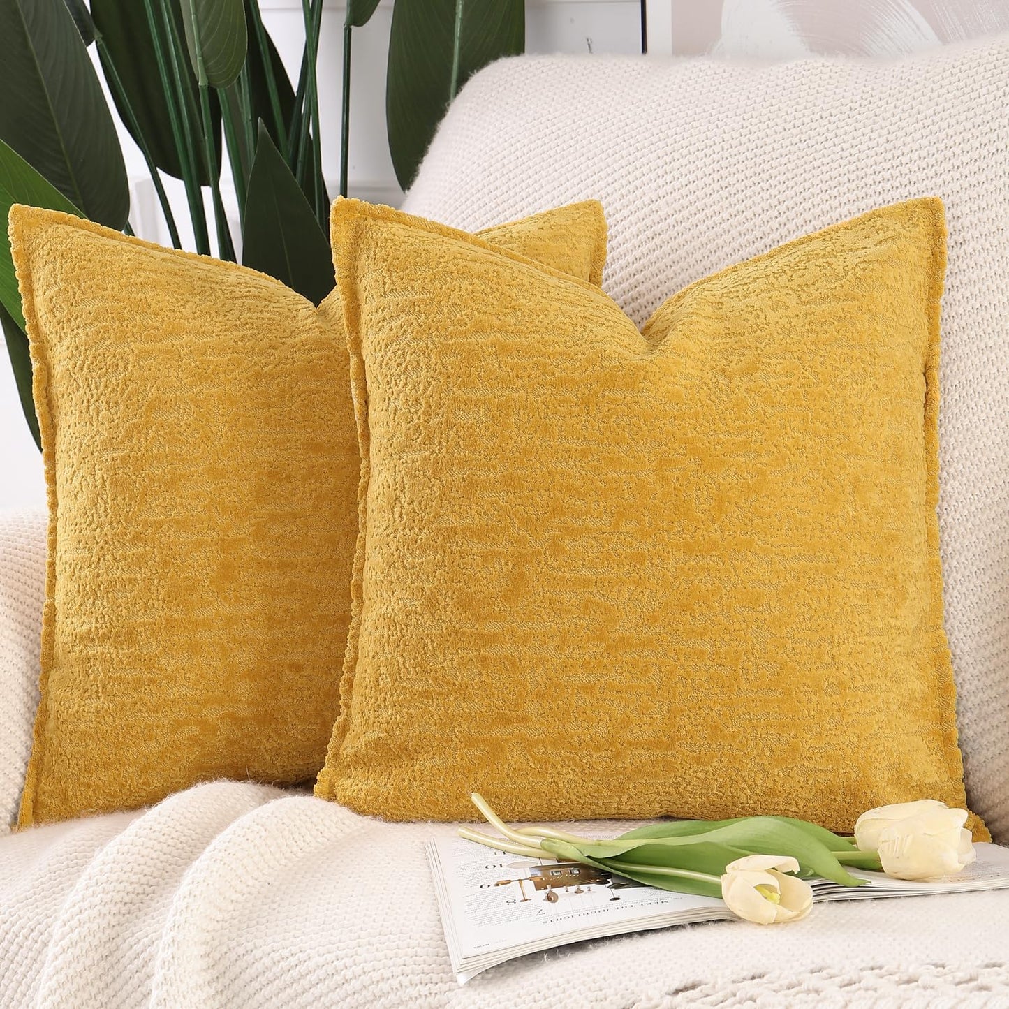 Velvet Throw Pillow Covers