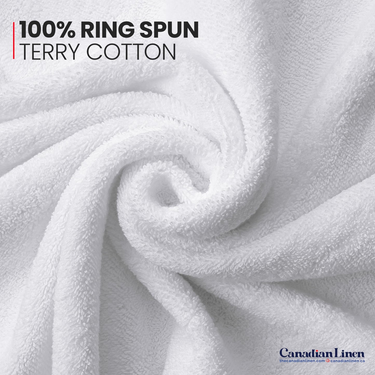 Luxury Washcloths 100% Natural Cotton (12 Pack)