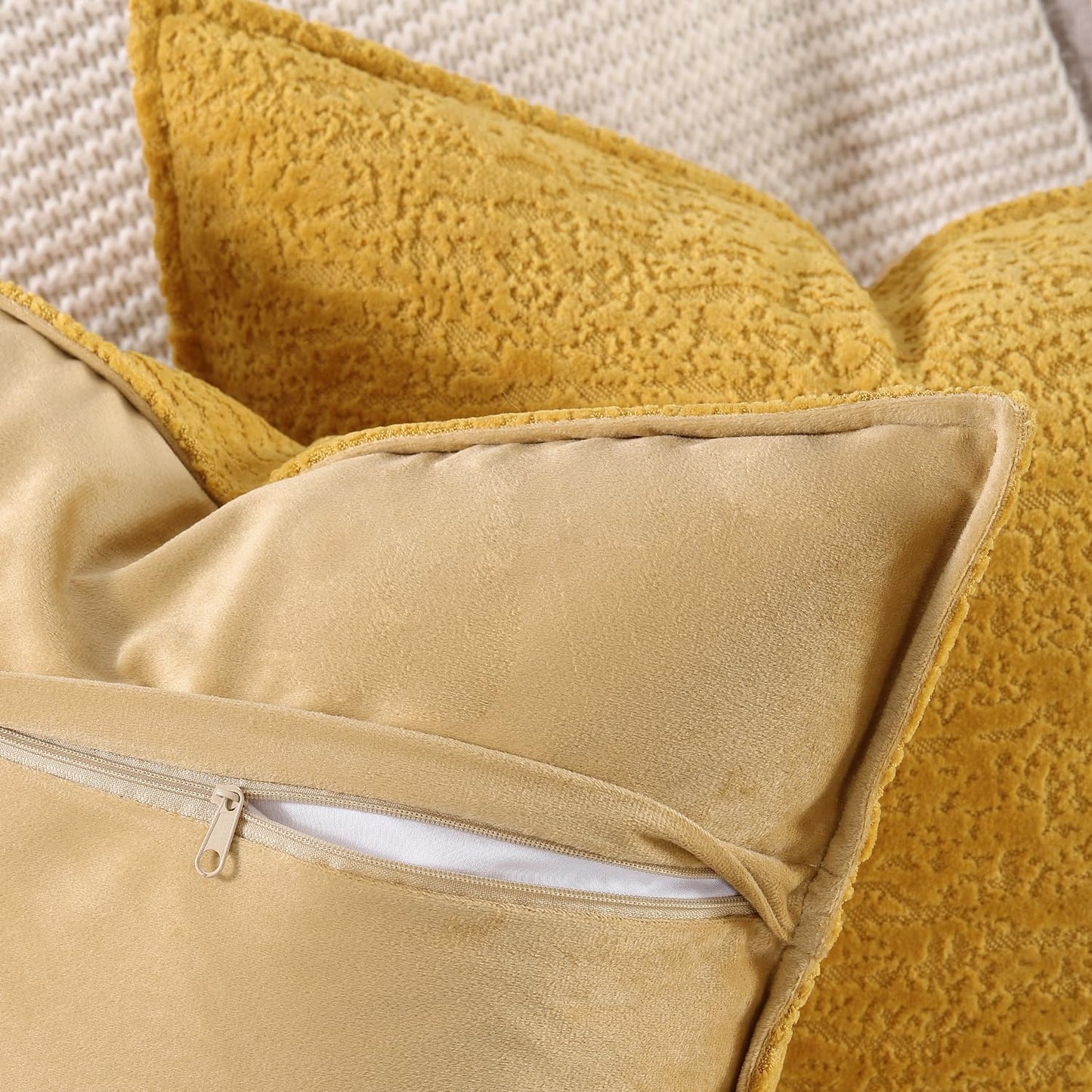 Velvet Throw Pillow Covers