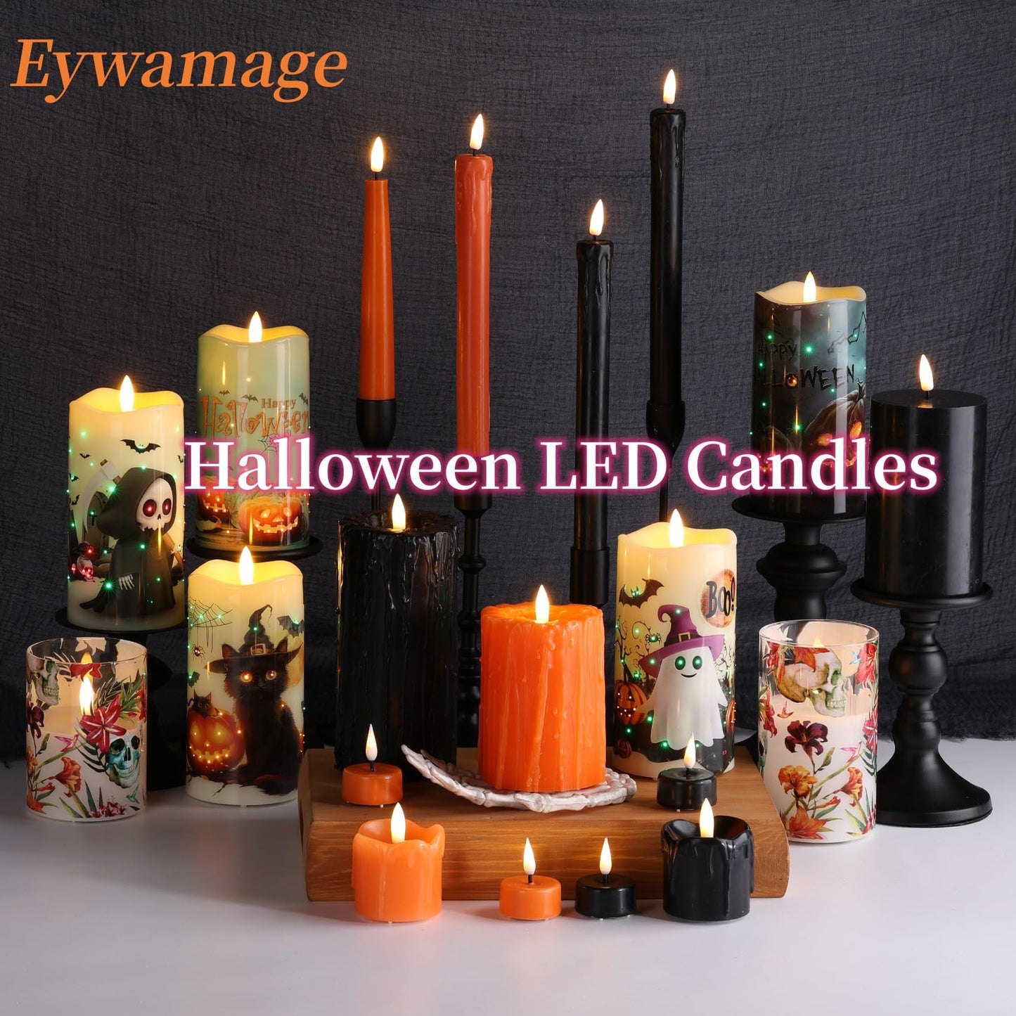 Flameless Taper Candles