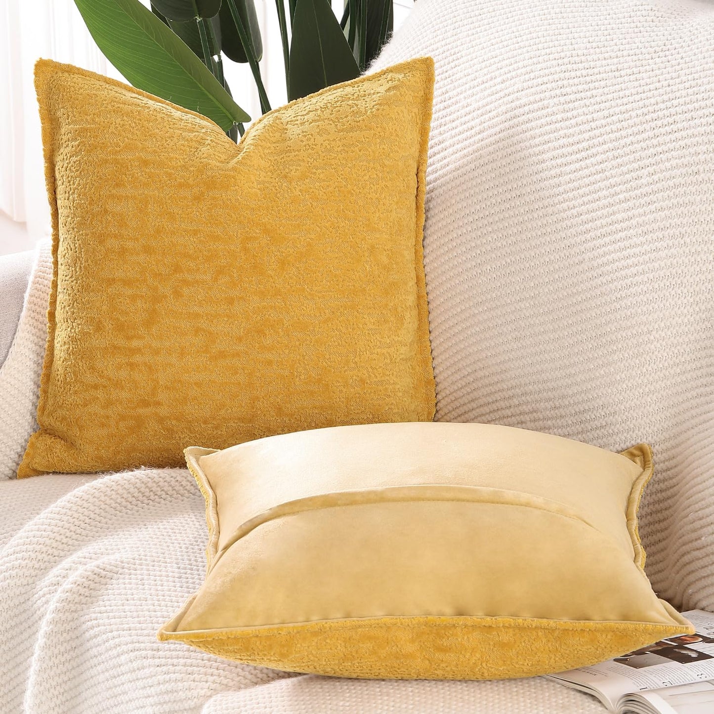 Velvet Throw Pillow Covers