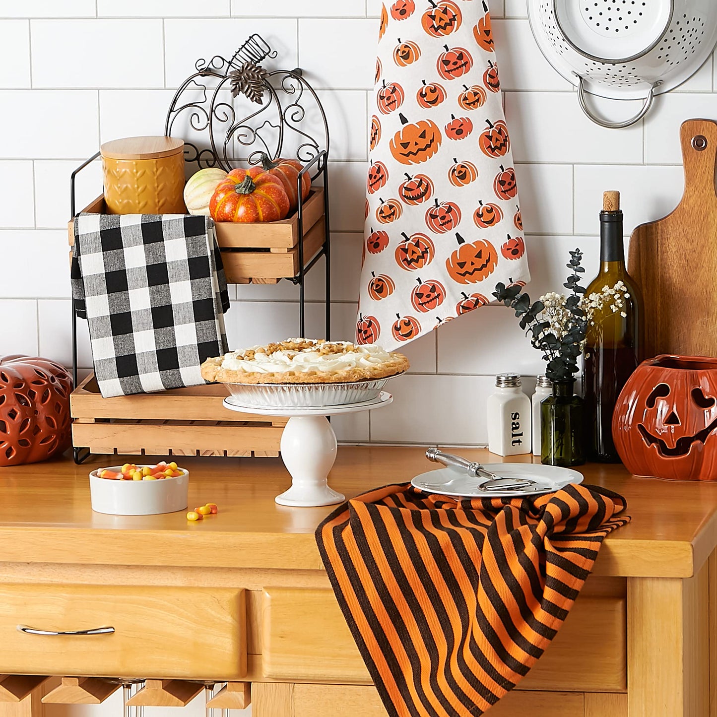 Halloween Dish Towels